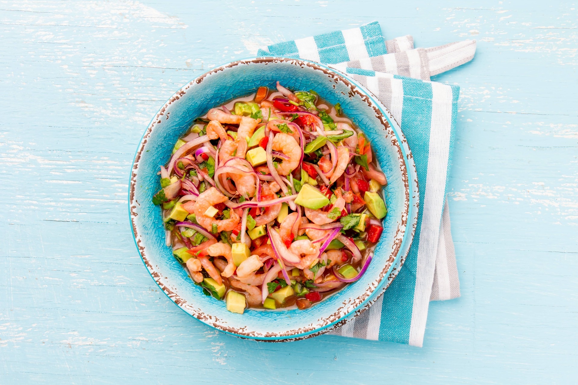 Shrimp ceviche