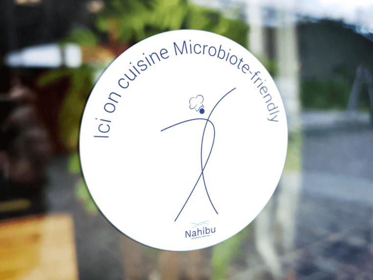 Label Microbiote Friendly de Nahibu, solution d'analyse du microbiote intestinal.