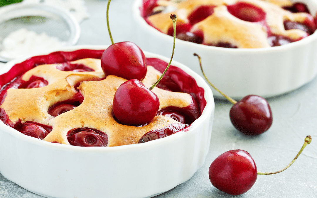 Cherry clafoutis