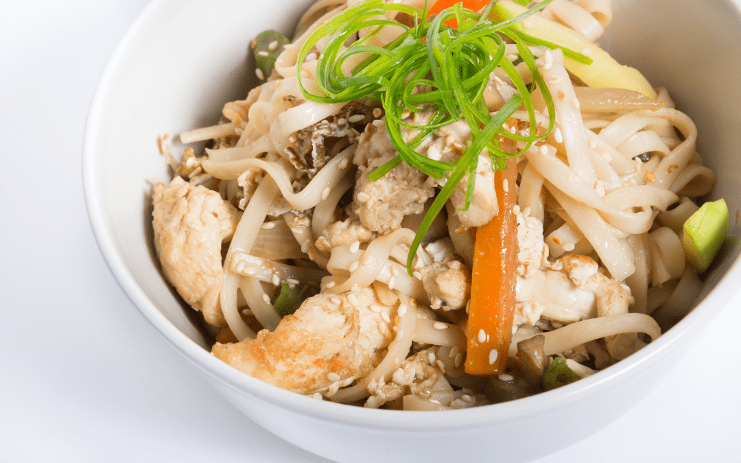 Chicken wok with Chinese cabbage