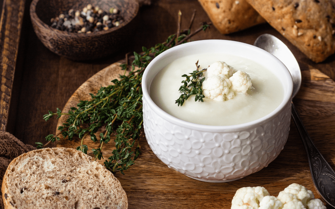 Cream of cauliflower soup