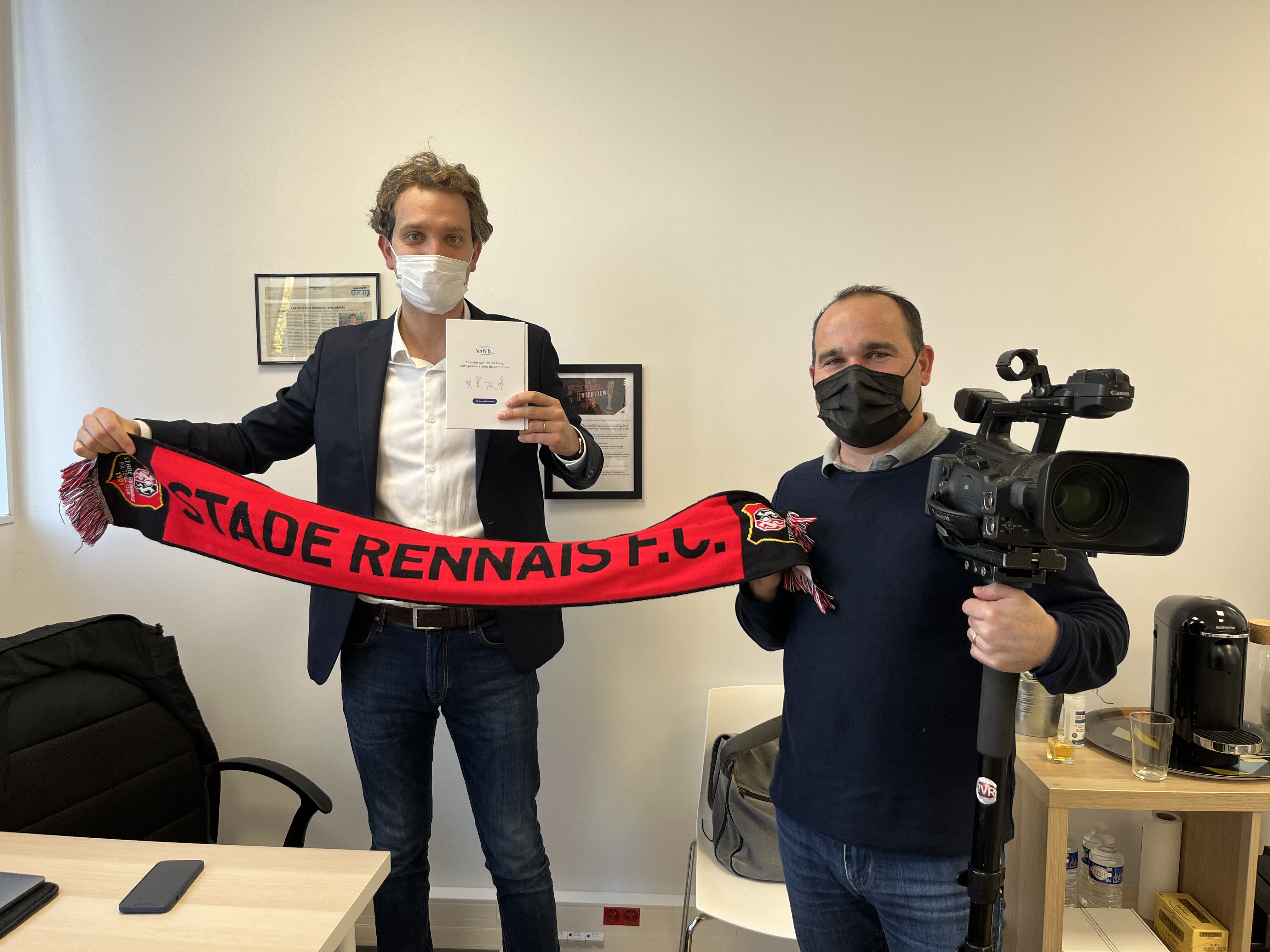 Reportage TV entre TVR et Nahibu