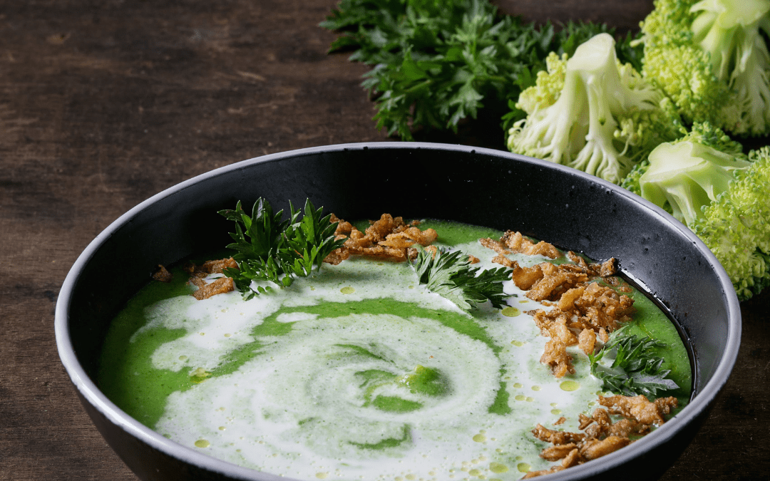 Cream of broccoli soup