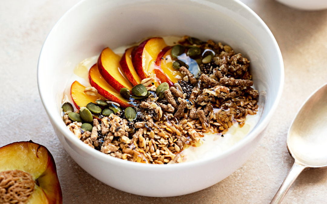 Granola bowl au brugnon
