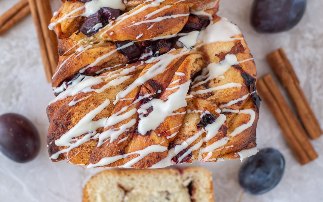 Banana bread aux pruneaux