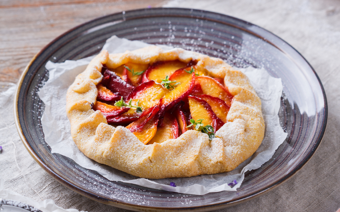 Tarte aux nectarines