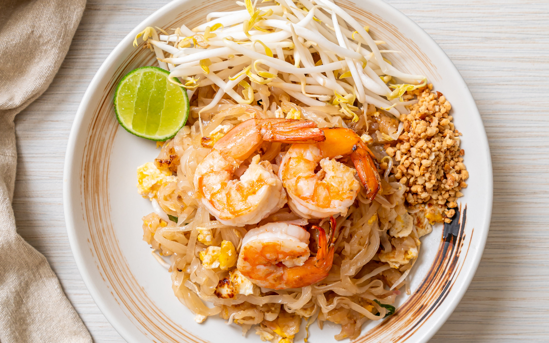 Pad thaï aux crevettes