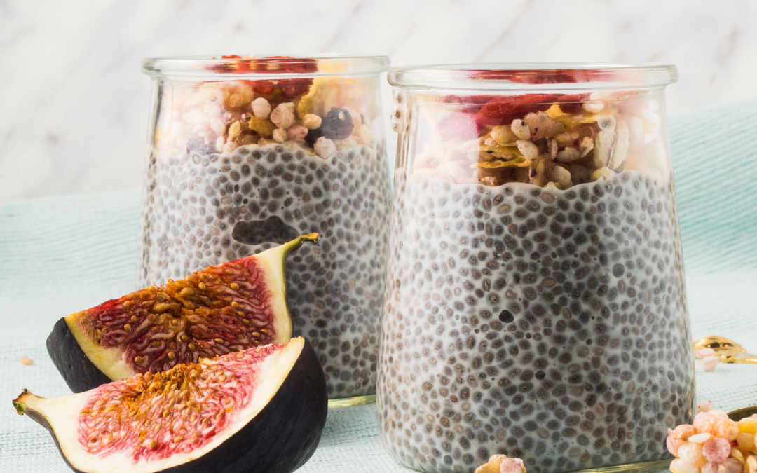 Pudding de chia aux figues